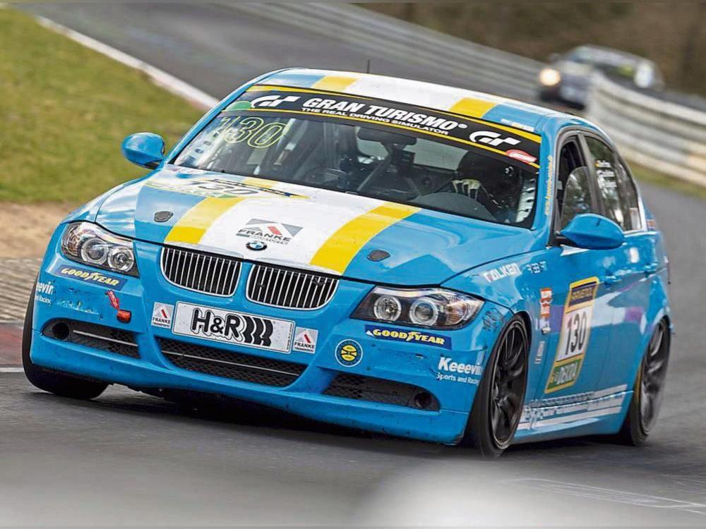 Gelungener Auftakt am Nürburgring: Oliver Frisse vom MSC Bergstadt Rüthen steuerte seinen BMW 325i nach packendem Kampf auf Platz zwei.