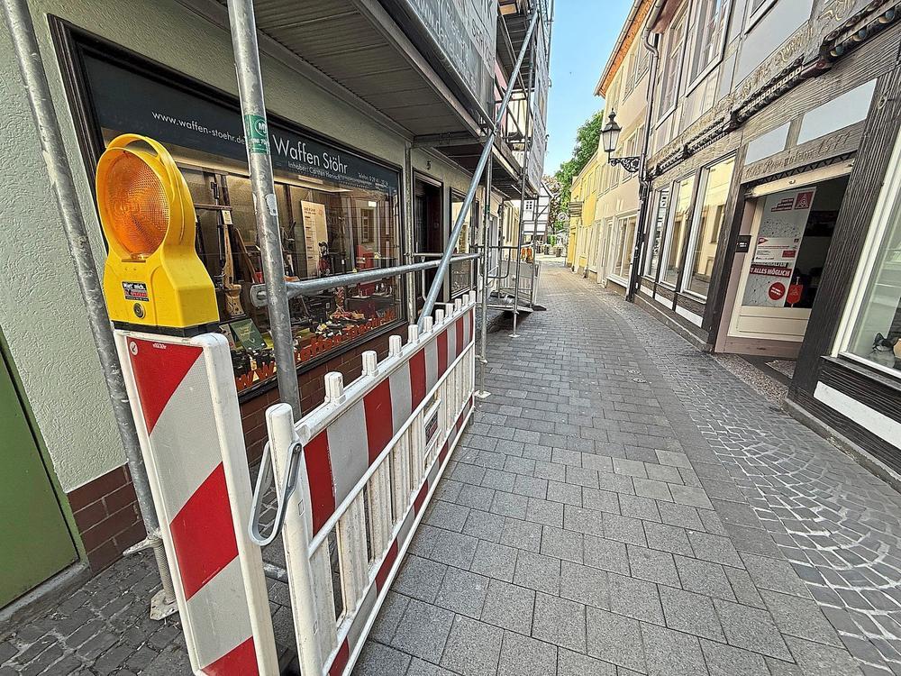 Die Messerattacke ereignete sich in der Hellen Halle, mitten in der Innenstadt gelegen. Foto: Mund