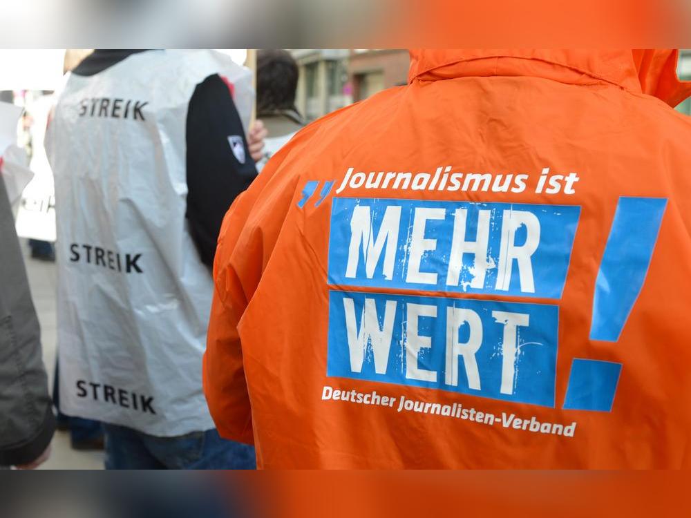 Der Großteil der Redakteurinnen und Redakteure des Patriot und der Geseker Zeitung haben am Montag ab 0 Uhr für 54 Stunden bis Mittwoch um 6 Uhr die Arbeit niedergelegt. Foto: dpa