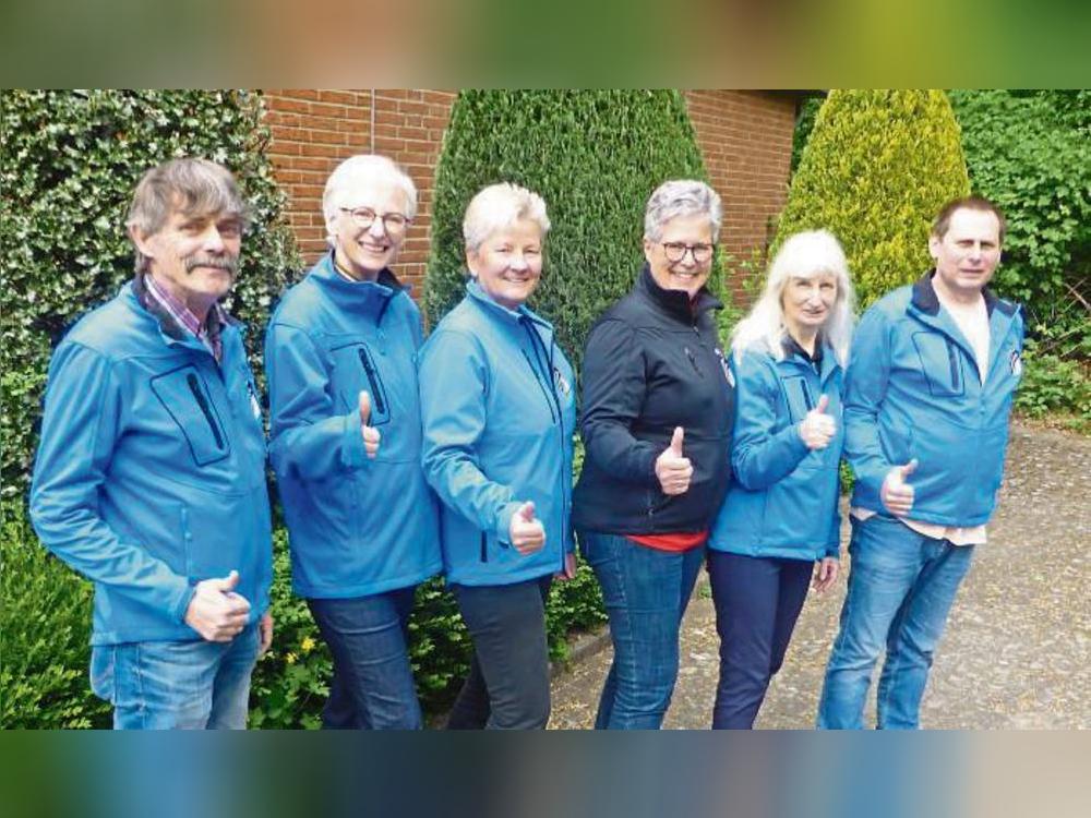 Freuen sich über zwei erfolgreich absolvierte Wettkämpfe: die Sportschützen von BW Lipperbruch mit (v.l.) Ulrich Duwentester, Anke Meerbecker, Annette Schröder, Barbara Kellner, Dagmar Tochtrop und Peter Winterton.