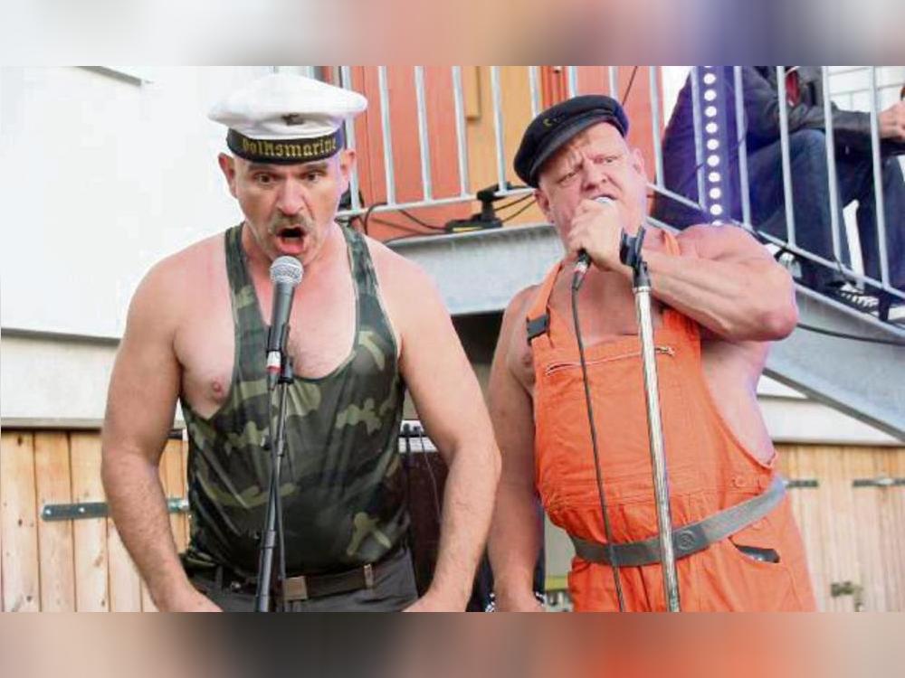 Maat Asbach und Käpt’n Rummelsnuff. Foto: Balzer