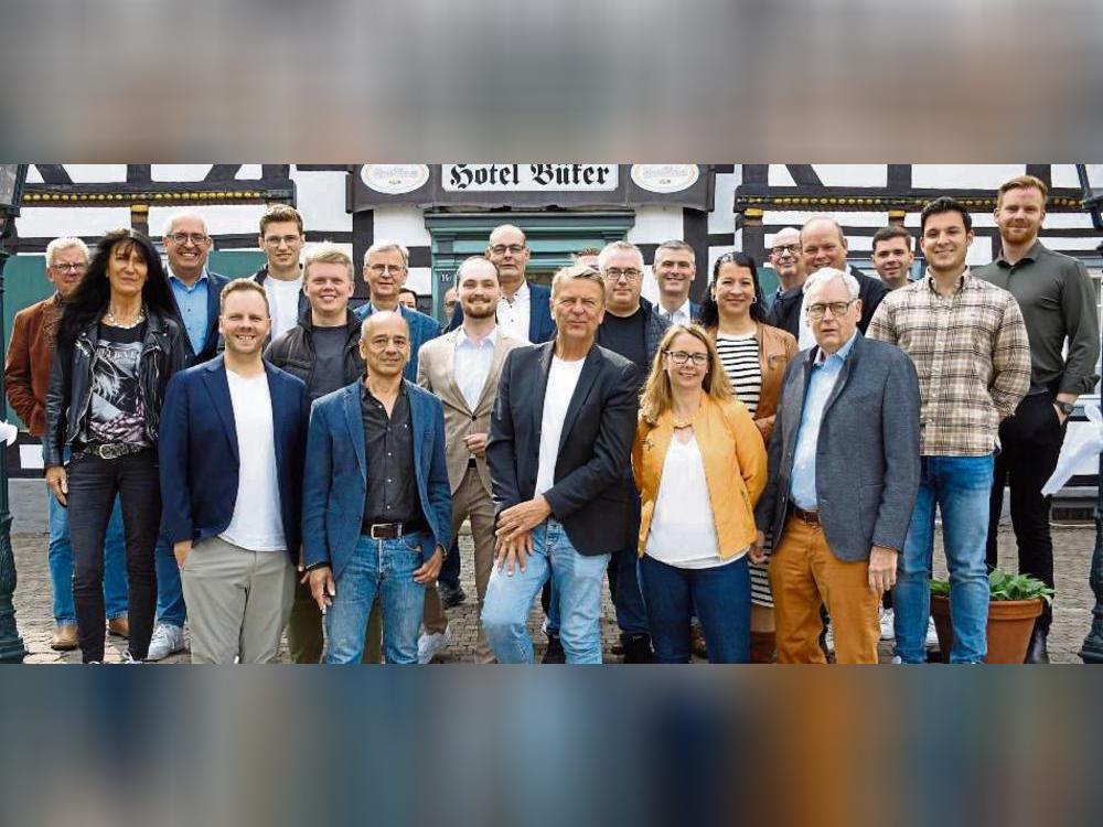 Die Liberalen haben in Erwitte auch ihre Wahlkreis-Kandidaten nominiert. Foto: Giannakis