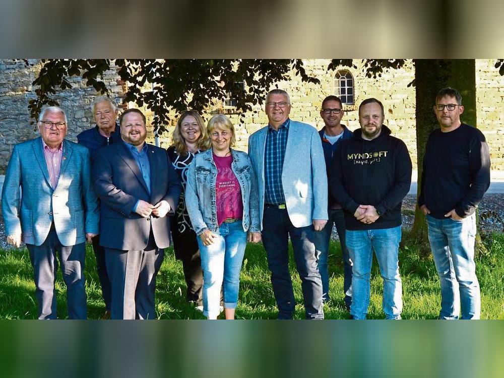 Der neu gewählte Vorstand der CDU-Ortsunion Oestereiden.