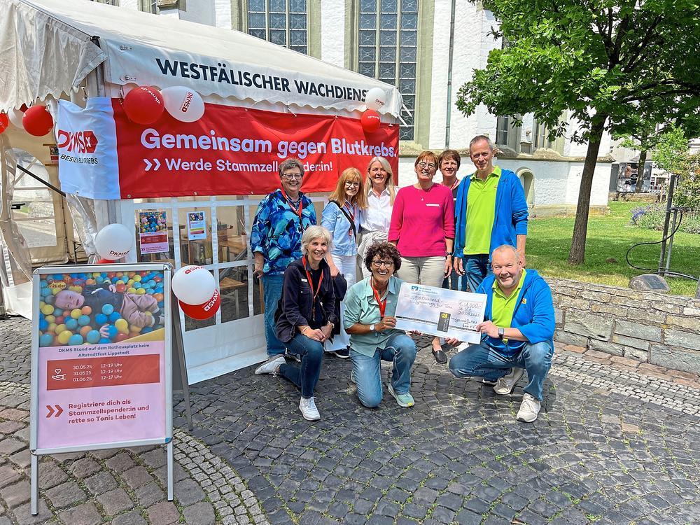 Lippstadt hat gezeigt, wie einfach es sein kann, Großes zu bewirken: Wattestäbchen rein – Hoffnung schenken.