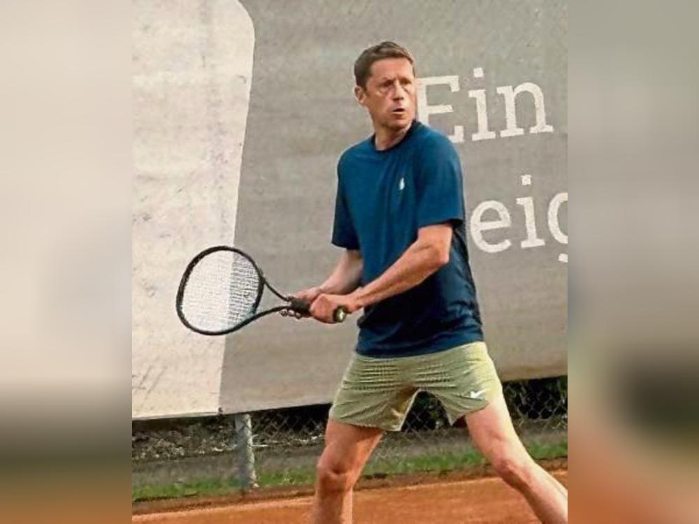 Sven Trojanski vom TC GW Lippstadt trotzte seinem Gegner den Ehrenpunkt ab.