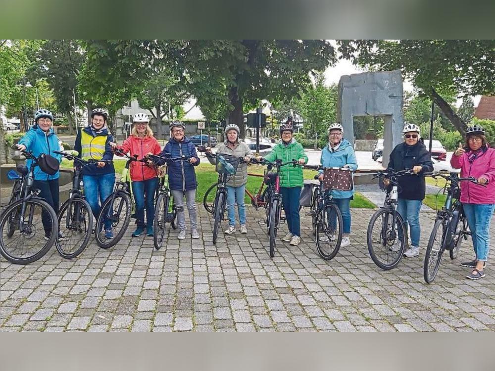 Die Frauen der kfd Anröchte traten am fleißigsten in die Pedale: Beim Stadtradeln legten sie insgesamt 17 543 Kilometer zurück.