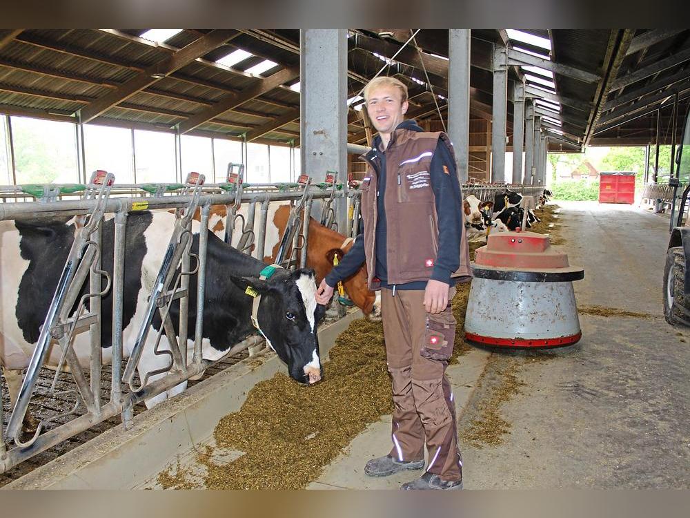Henning Süggeler ist der zweitbeste Junglandwirt Deutschlands. 