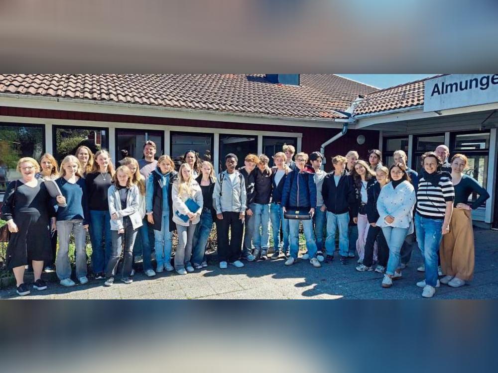 Schüler des Ostendorf-Gymnasiums beim Erasmus-Treffen im schwedischen Uppsala: Kann künstliche Intelligenz auch beim interkulturellen Lernen helfen?
