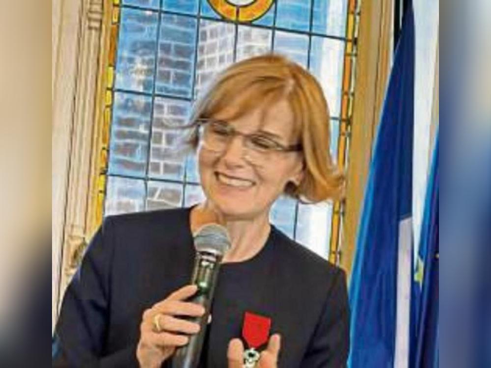 Anne Voituriez, Bürgermeisterin der Partnerstadt Loos.