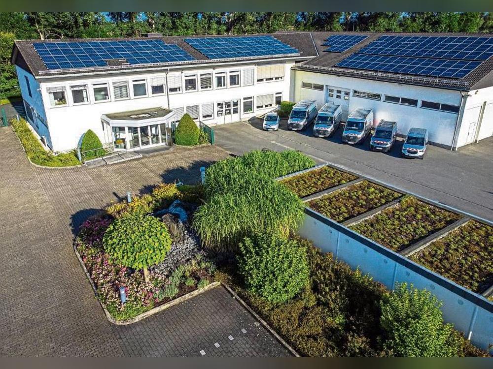 Am Verwaltungssitz in Erwitte laufen alle Fäden zusammen. Foto: Lörmecke-Wasserwerk