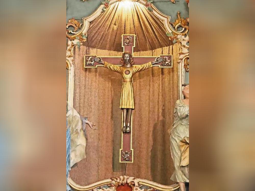 Nach über 200 Jahren wieder dabei: Der „Herrgott von Altenrüthen“.
