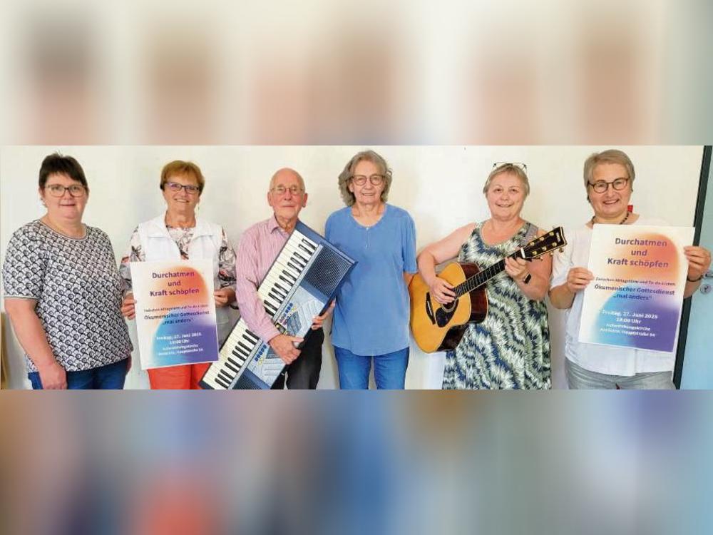 Die Projektgruppe hat sich Gedanken darüber gemacht, warum die Zahl der Kirchgänger schrumpft – und will mit einem neuen Angebot gegensteuern. Foto: Giannakis