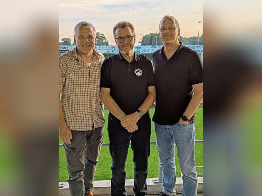 Sie führen weiter Regie bei Teutonia Lippstadt: Der Vorstand mit (v.r.) Heinz Rygula, Hendrik Broermann und Thomas Vogt.