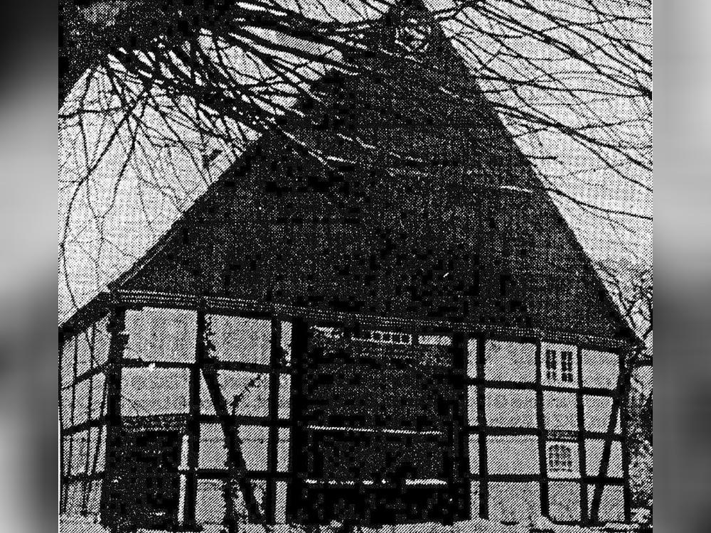 Das Haus Sommer-Rasche stand bis 1985. Archivfoto