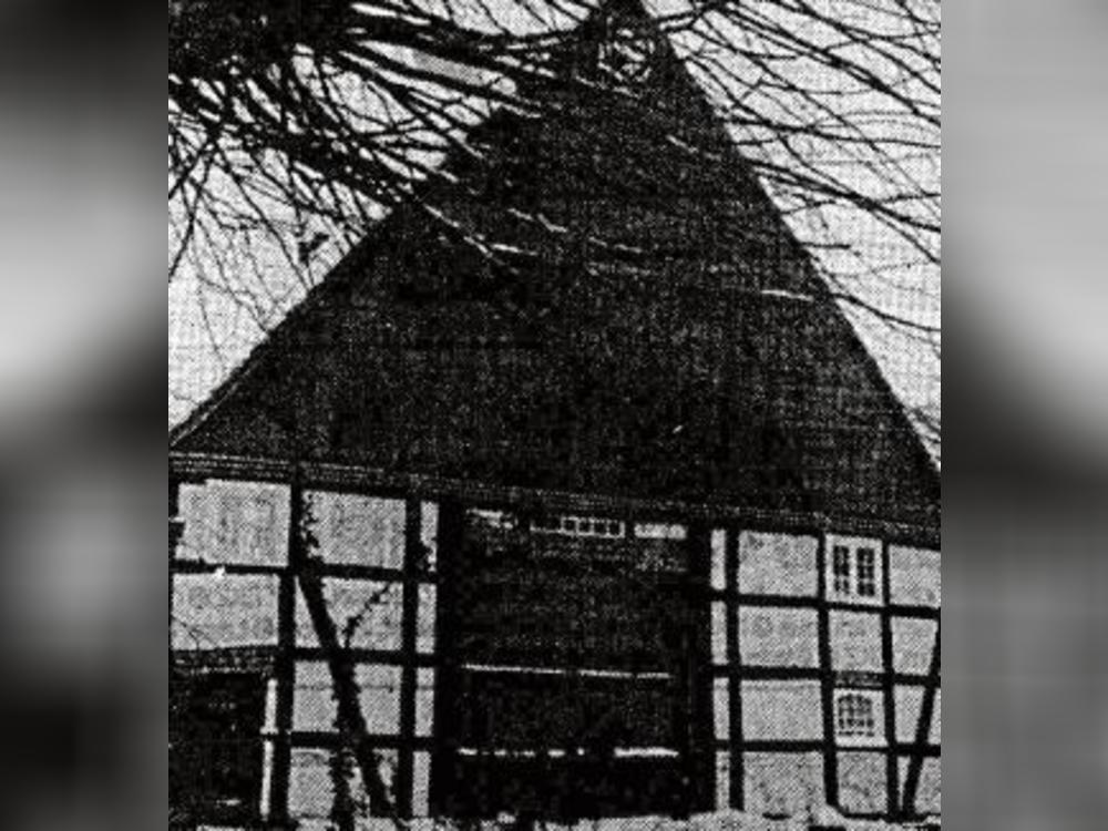 Das Haus Sommer-Rasche stand bis 1985. Archivfoto
