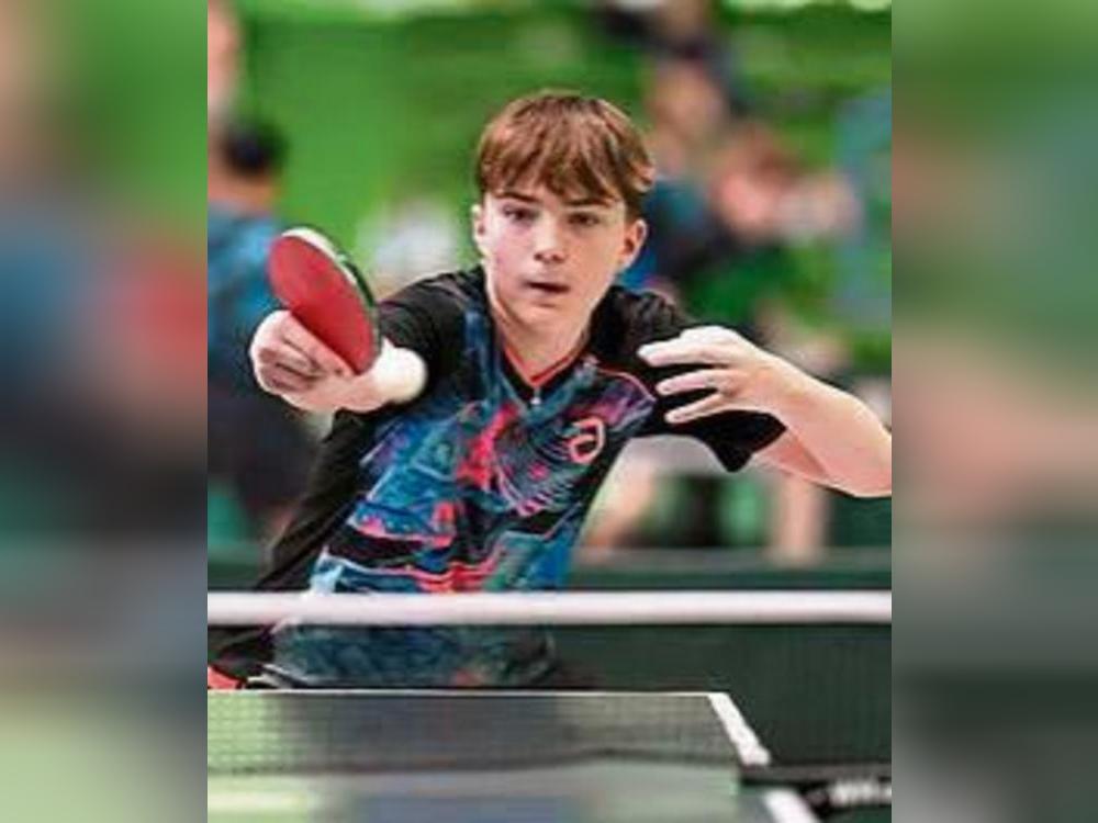 Startet bei der DJK-Europameisterschaft im Tischtennis in Budapest: Ole Brock vom TTC DJK Bad Westernkotten.