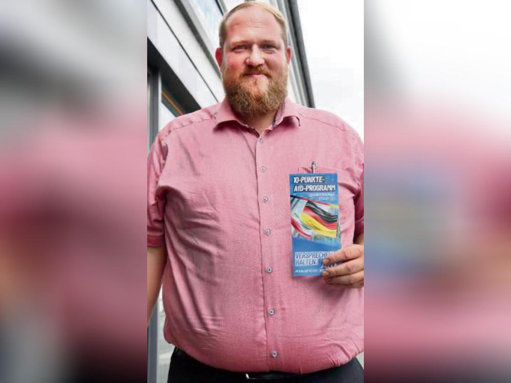 Matthias Höing aus Schmerlecke ist Spitzenkandidat der AfD in Erwitte. Foto: Dietz