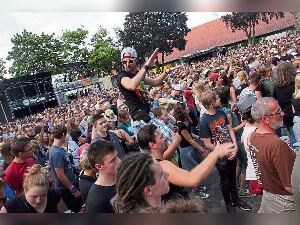 Ausgelassene Stimmung, viele Fans: Damit ist auch bei den BDO-Konzerten am Wochenende zu rechnen. Archivfoto: Rinsche