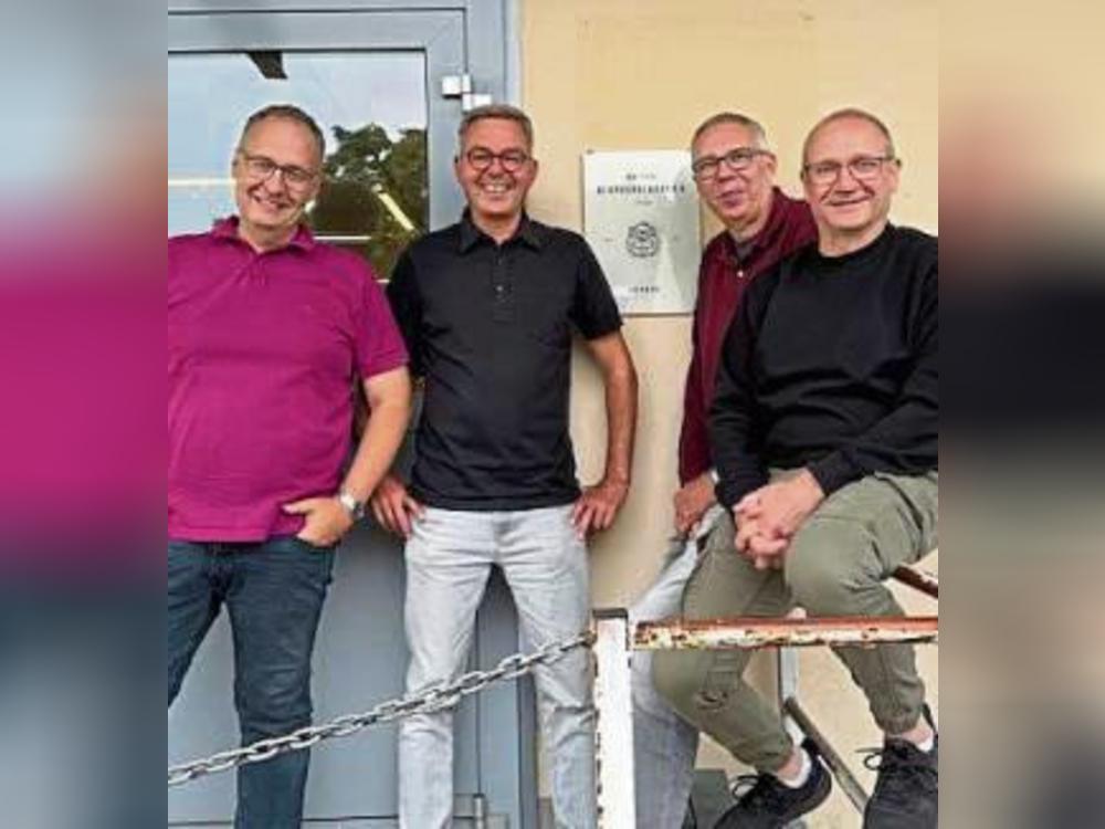 Der neu zusammengesetzte HTR-Vorstand (v.l.): Michael Grafe, Thomas Schlösser, Christoph Schlösser und Georg Ickemeyer.