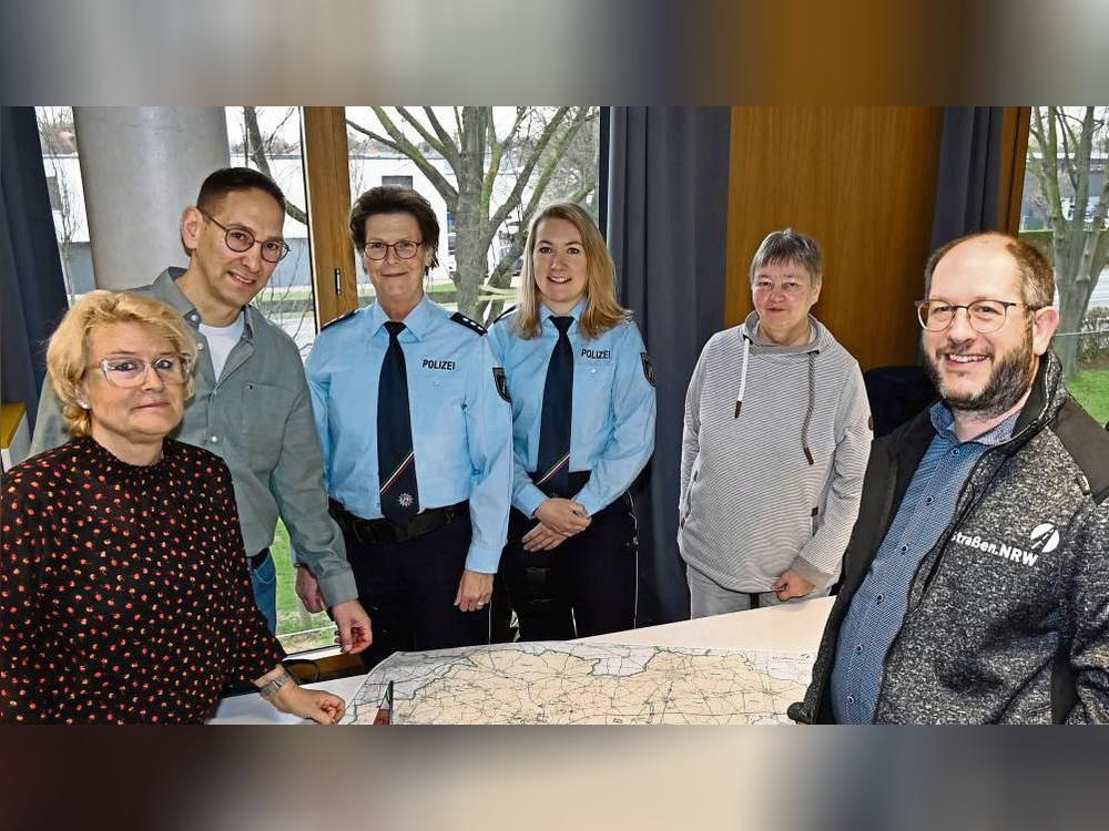Die Unfallkommission tagt viermal im Jahr und nimmt Unfallhäufungsstellen im ganzen Kreisgebiet unter die Lupe. Foto: Keller (Kreis Soest)