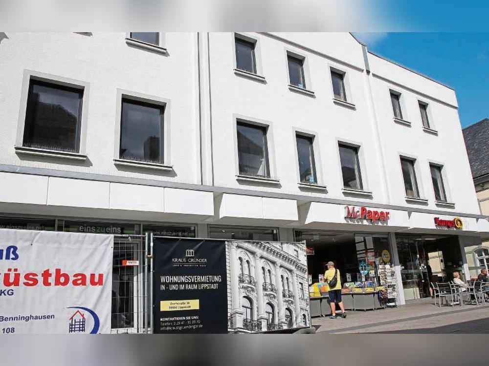 Günstig wohnen in bester Lage: Insgesamt elf Studentenwohnungen sollen zu Beginn des nächsten Jahres im ehemaligen Papenbreer-Haus entstehen. Foto: Puls