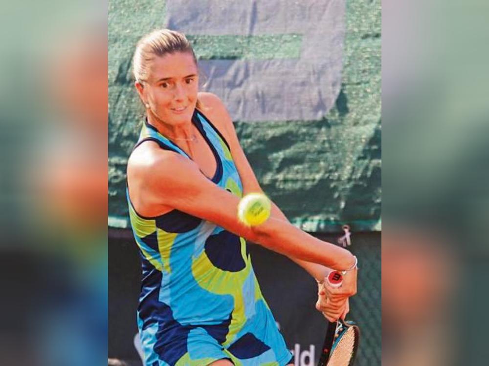 Frühzeitig die Segel streichen musste bei den Erwitte Open die an Nummer eins gesetzte Italienerin Camilla Rosatello (Foto), die in der 1. Runde Marie Vogt mit 4:6, 7:6 und 2:6 unterlag. Foto: Wiegand