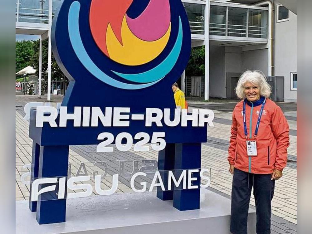 Nachdem Angelika Albrecht bei den westfälischen Leichtathletik-Meisterschaften zunächst noch selbst ins Wettkampfgeschehen eingriff, war die LTV-Sportlerin im Anschluss als Volunteer bei den Rhein-Ruhr-Games aktiv. Diesmal aber hinter den Kulissen.