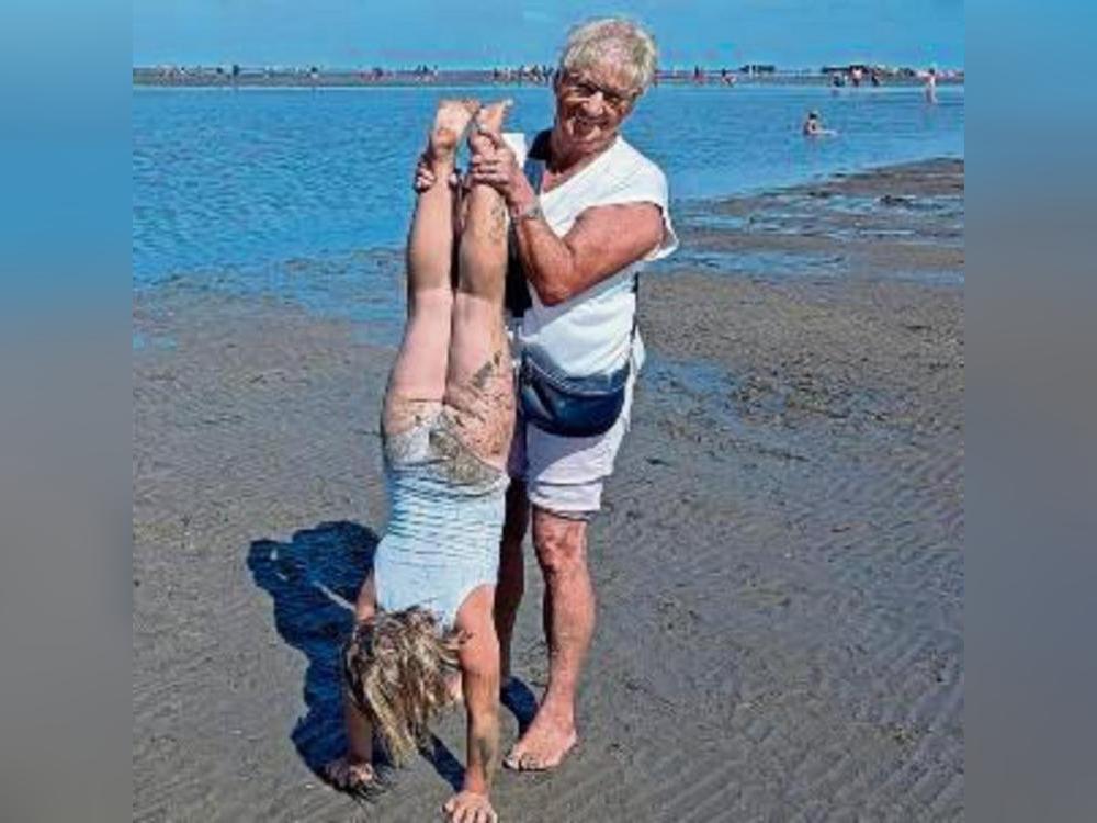 Elisa Marx war mit ihren Großeltern Lucia und Franz-Josef Marx im Urlaub.