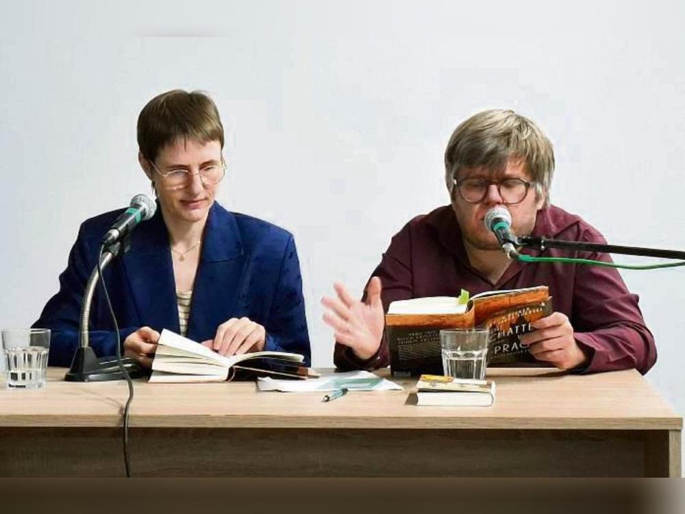 Tabea Soergel und Martin Becker. Foto: Balzer