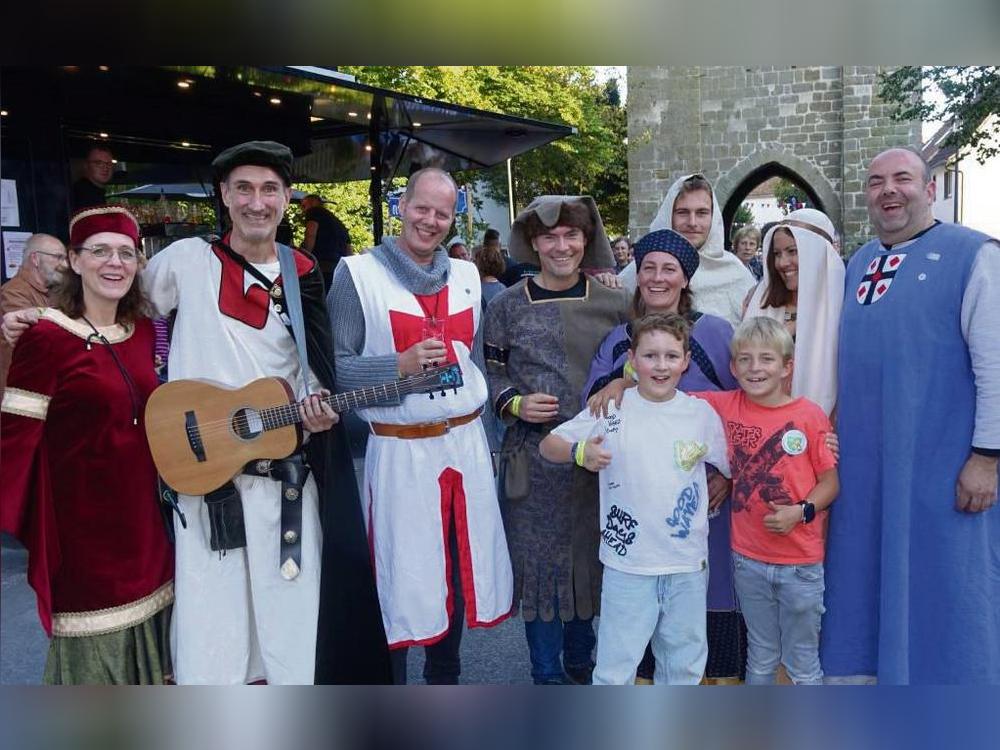 Ausgelassene Stimmung und bestes Wetter in Rüthen: Das 825. Stadtjubiläum wird in guter Erinnerung bleiben. Foto: Kloer