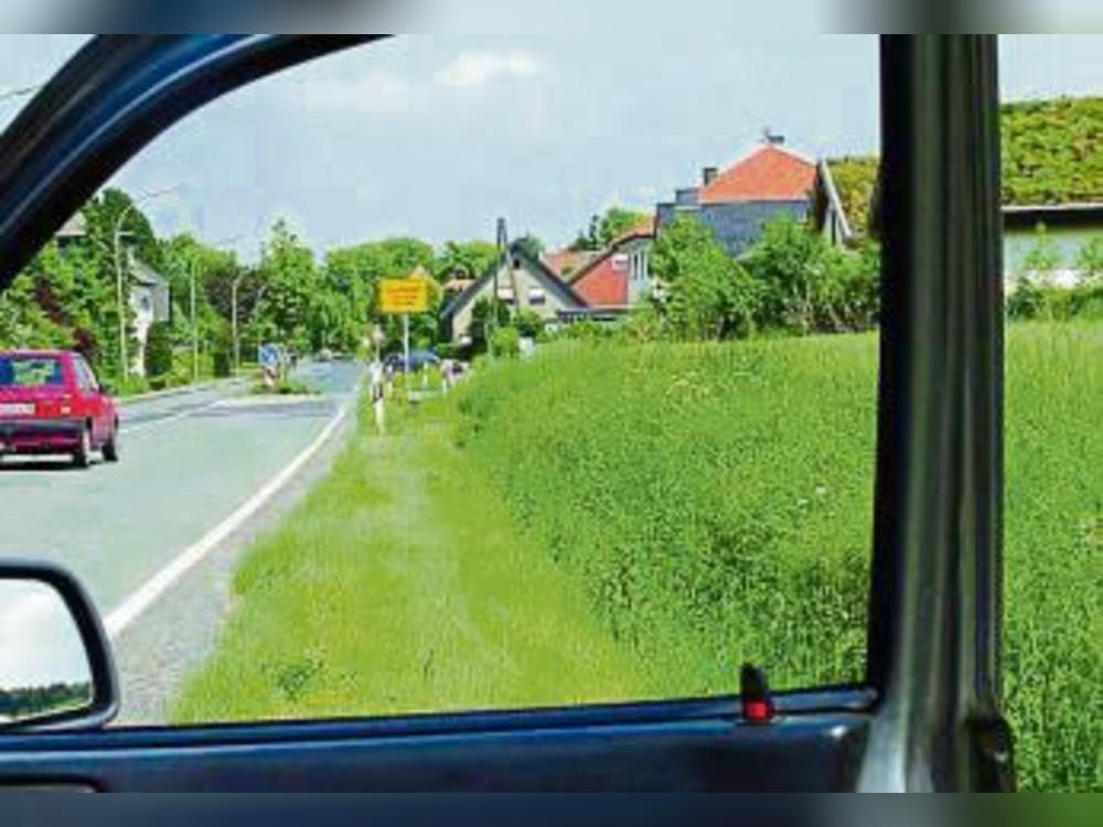 Der Radweg könnte einmal hier entlangführen.