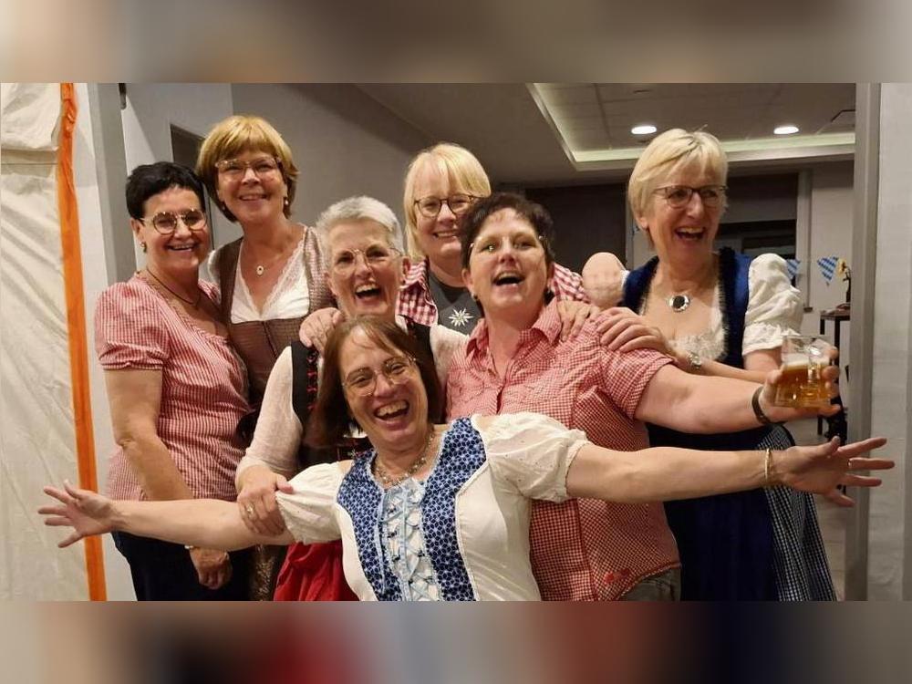 Nach der Jahreshauptversammlung wurde es bayrisch. Foto: Bücker