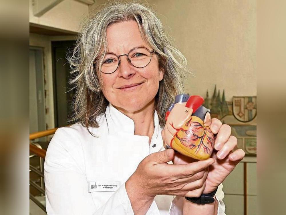 „Jeder von uns kann etwas für seine Herzgesundheit tun“, betont Dr. Margitta Neufeld, Ärztliche Leiterin des Kreisgesundheitsamts, anlässlich des Weltherztags. Foto: Tamara Buckenauer,