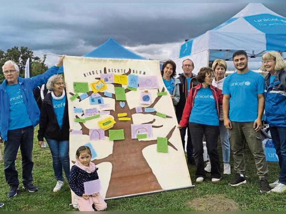 Am Jahnplatz hat die Unicef AG einen Tag ganz im Zeichen der Rechte und Bedürfnisse von Kindern gefeiert.