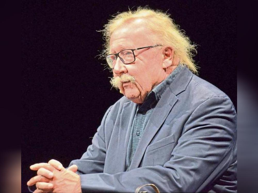 Der Philosoph Peter Sloterdijk bereicherte mit seinen Gedanken das Wortfestival. Foto: Dietmar Gröbing