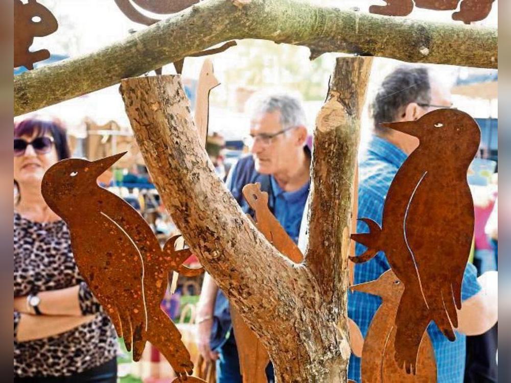 Rund 100 Stände mit Handwerkskunst erwarten die Gäste des Herbstmarkts in Horn. Archivfoto: Georg Giannakis
