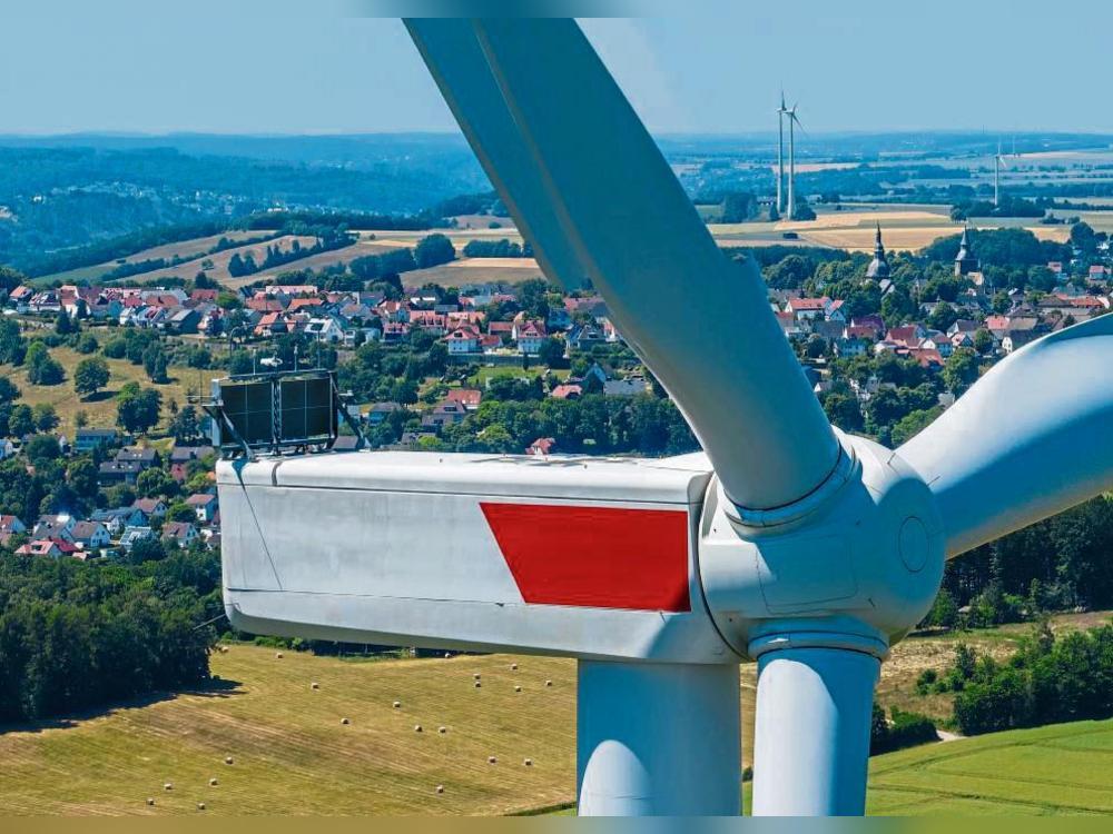 Die Stadt Rüthen will südlich von Kallenhardt insgesamt acht eigene Windenergieanlagen errichten. Foto: Bernd Eickhoff