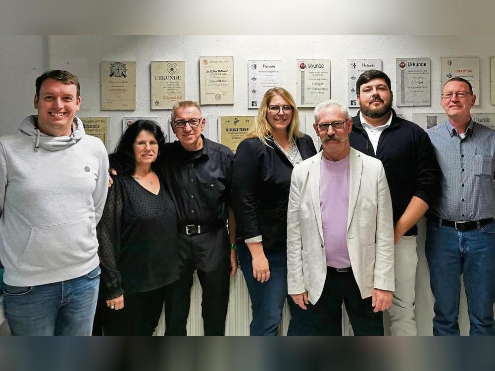 Die Nördlichen um Oberst Jessica Lanhenke (Mitte) fiebern bereits jetzt dem großen Bundesschützenfest 2028 entgegen. Foto: Goddek