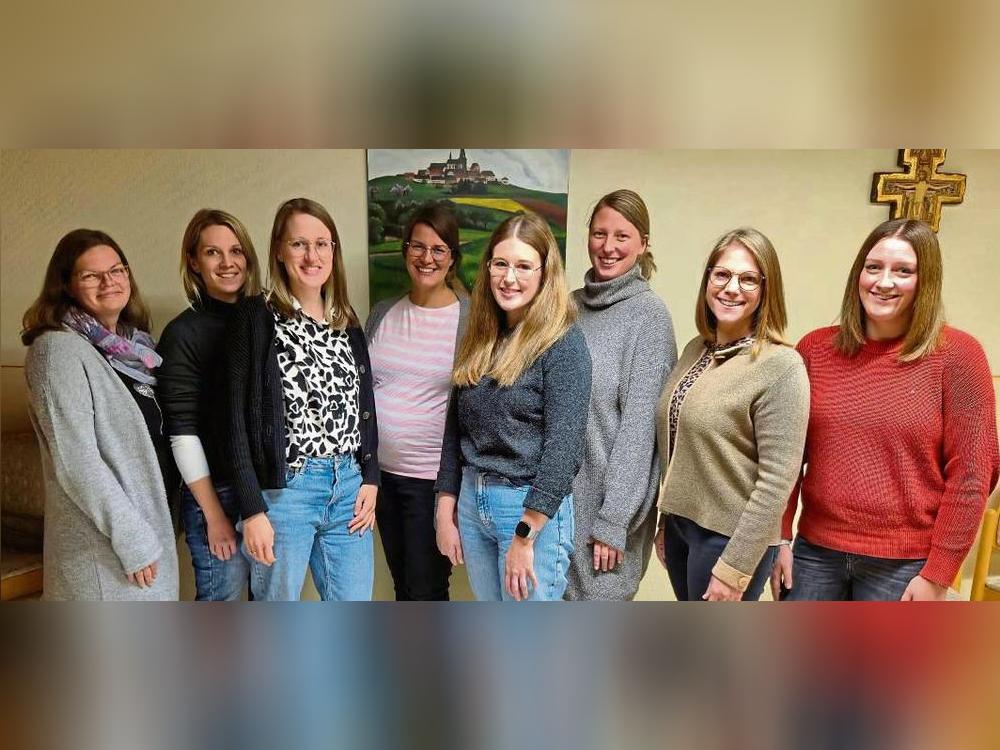 Der Vorstand des Fördervereins (v.l.): Eva Koerdt, Sandra Radin, Sylvia Risse, Isabel Söhl, Maike Chmiel, Maike Wöhrmann, Cornelia Steinmeier und Marina Menzel.