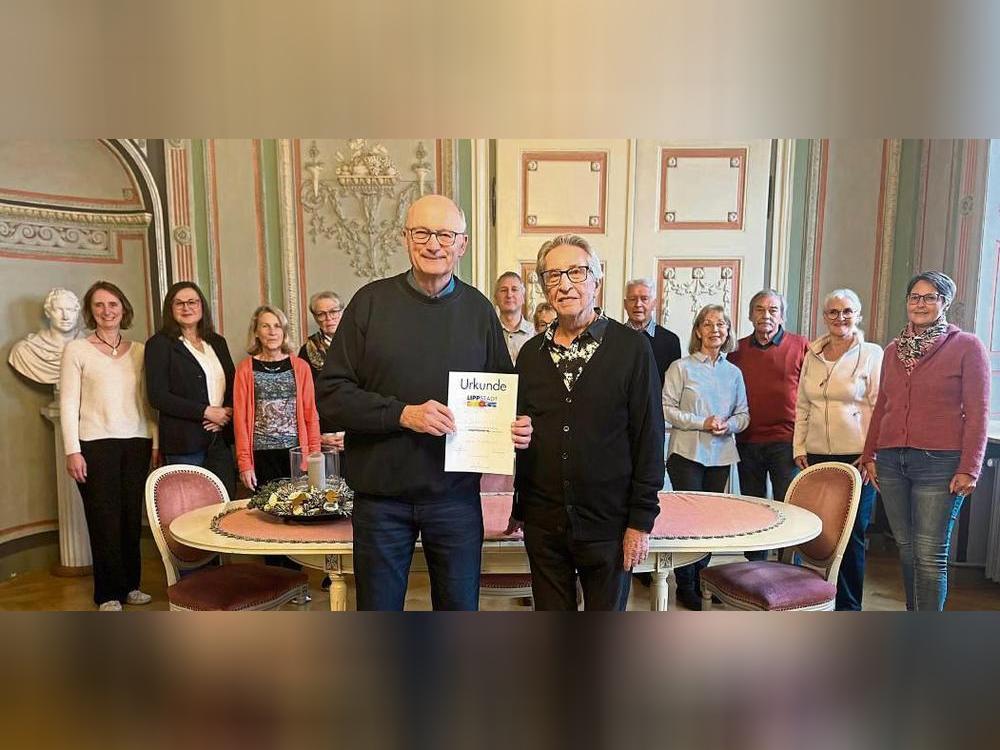 Stadtführungen boomen in Lippstadt: Dr. Joachim Olk verstärkt ab sofort das Team der Stadtführer.