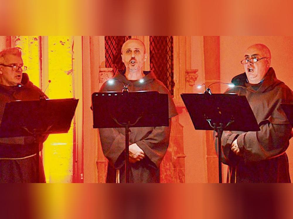 Die „Magic Gregorian Night“ verband sakrale Gesänge mit modernen Klängen. Foto: Dietmar Gröbing