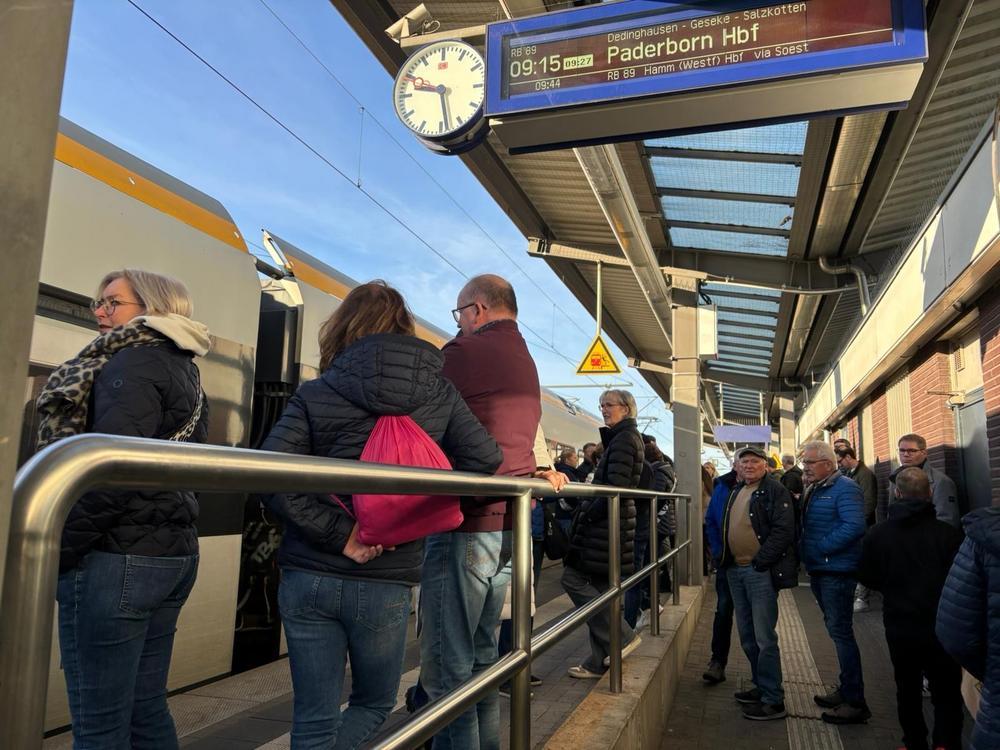 Auf der Bahnstrecke zwischen Paderborn Hauptbahnhof und Lippstadt kommt es derzeit zu erheblichen Einschränkungen. Foto: Dagmar Meschede