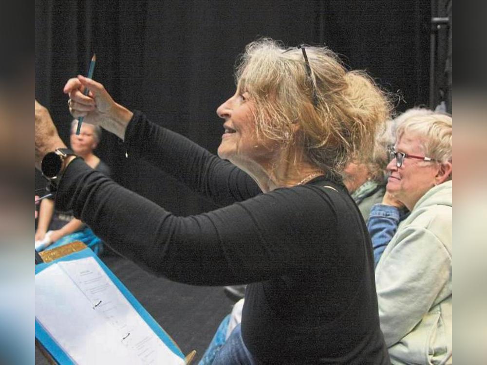 Dagmar C. Weinert führt Regie mit Leib und Seele – und das über drei Jahrzehnte lang.