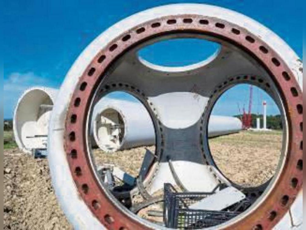 In der Kritik: Windkraft im Arnsberger Wald. Foto: Dahm