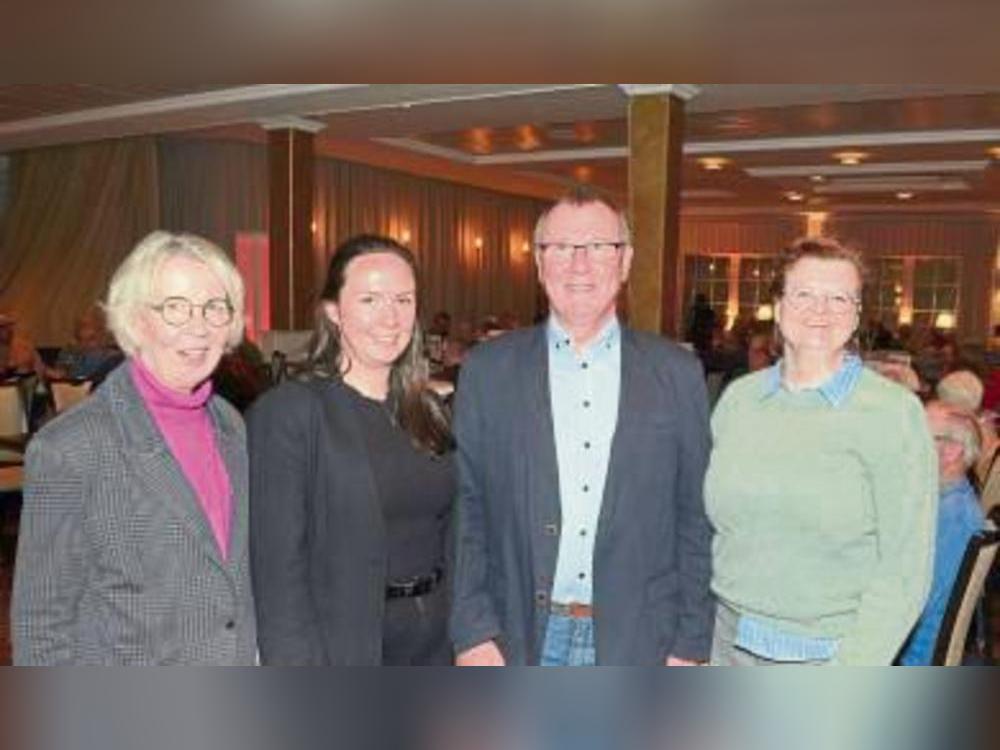 Neue Ämter im Vorstand (v.l.): Ruth Beringmeier, Lea Kreimeier, Franz-Josef Johannesmeier und Tanja Presto.