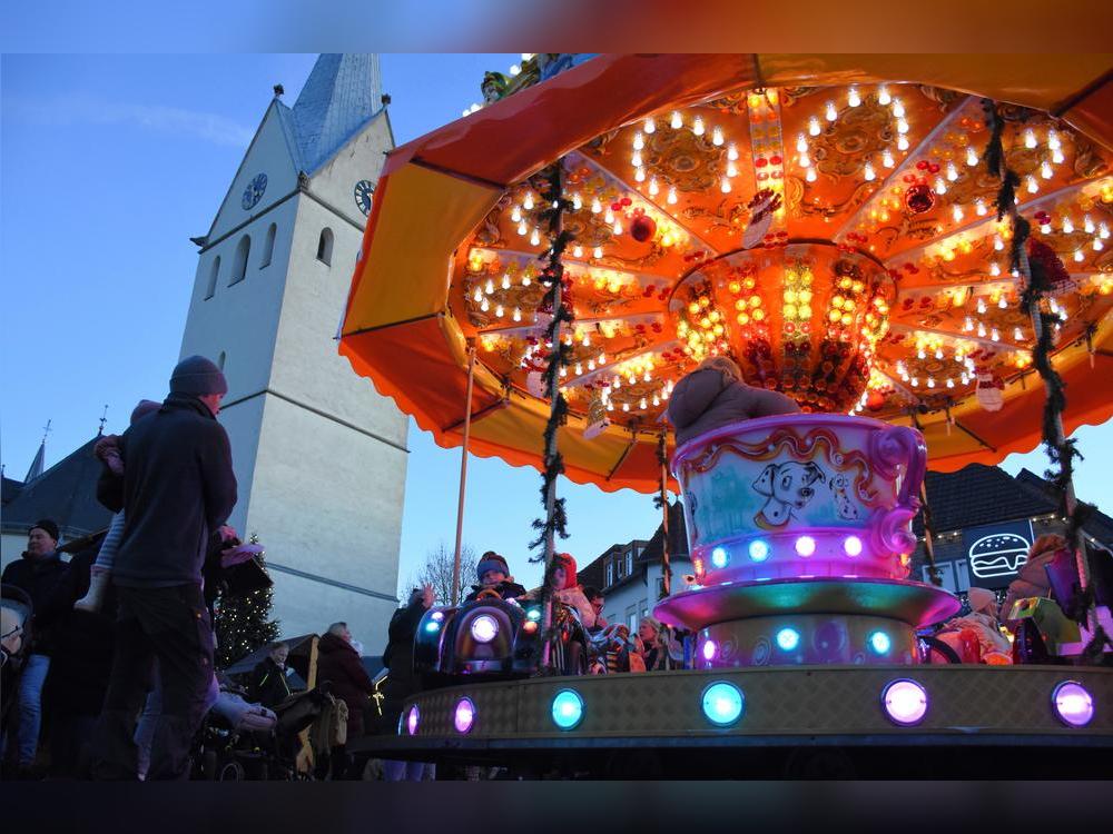 Der Geseker Weihnachtsmarkt findet in diesem Jahr vom 28. bis 30. November (Freitag bis Sonntag) auf dem Geseker Marktplatz statt. Foto: Giannakis