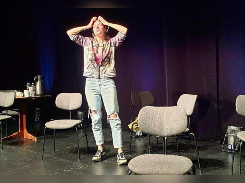 Lisa Bihl spielte die Rolle der traumatisierten, alkoholkranken Paula unglaublich authentisch. Foto: Helga Wissing