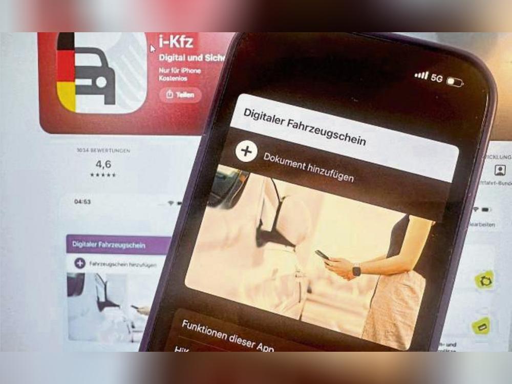 Um einen Digitalen Fahrzeugschein in der i-Kfz-App hinzuzufügen, gibt es verschiedene Wege. Foto: Birgit Kalle (Kreis Soest)