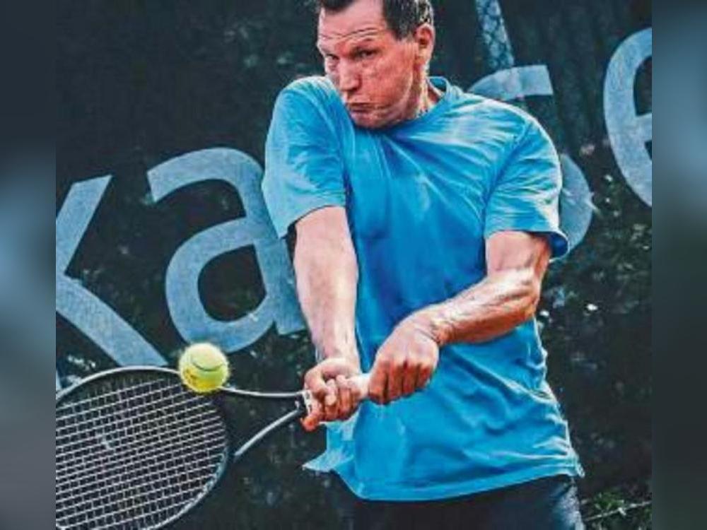 Verstärkt die Herren 55 des TC BW Anröchte in der Westfalenliga: Neil Smith.