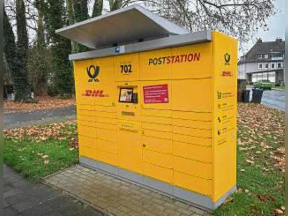 Eindeutig, eine Poststation! Sie steht bereits an der Richthofenstraße. Foto: Carolin Cegelski